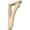 Ekena Millwork Imperial Block Rough Sawn Bracket w/ Offset Brace, Douglas Fir, 4"W x 16"D x 28"H BKT0402X16X28IMP05RDF - alternate 1